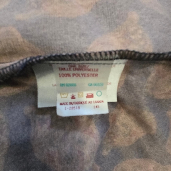 Vintage Hunter Club One Size Paisley Blue Red Retro House Coat Light Weight - Picture 9 of 9